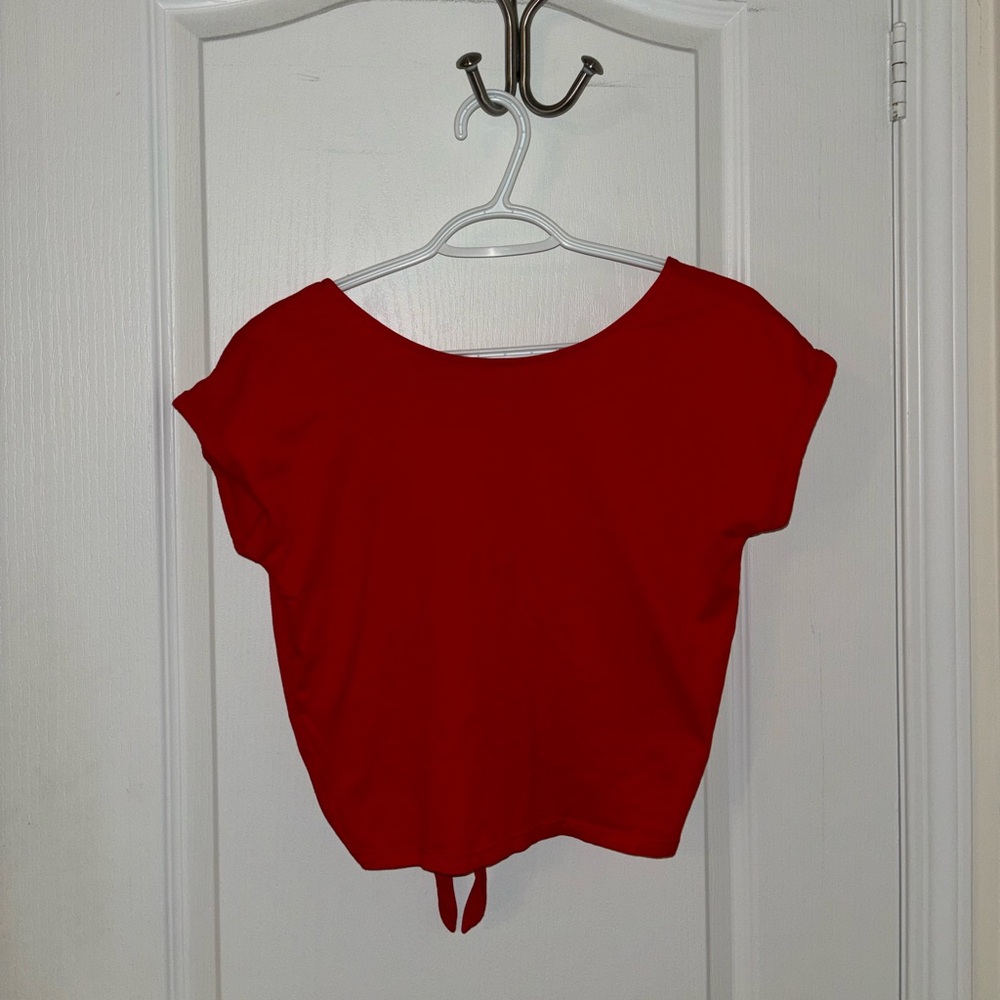 Aritzia Wilfred Adela Shirt - Goji Berry - XXS